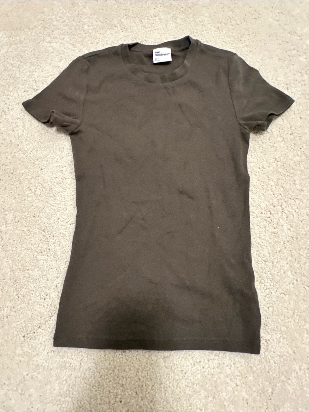 Olive Green Aritzia Homestretch Tee